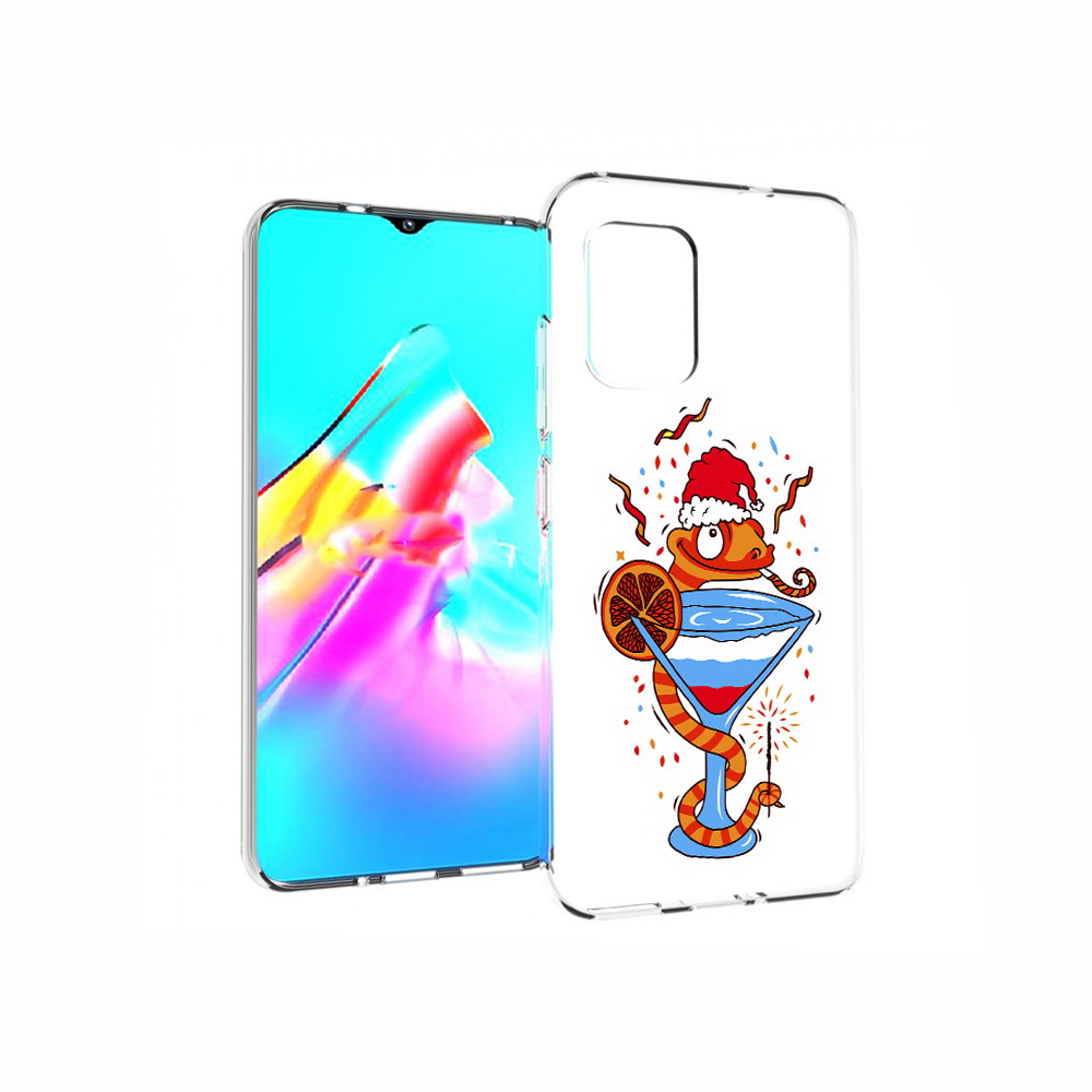 

Чехол MyPads Tocco для Asus Zenfone 8 змейка, Прозрачный, Tocco