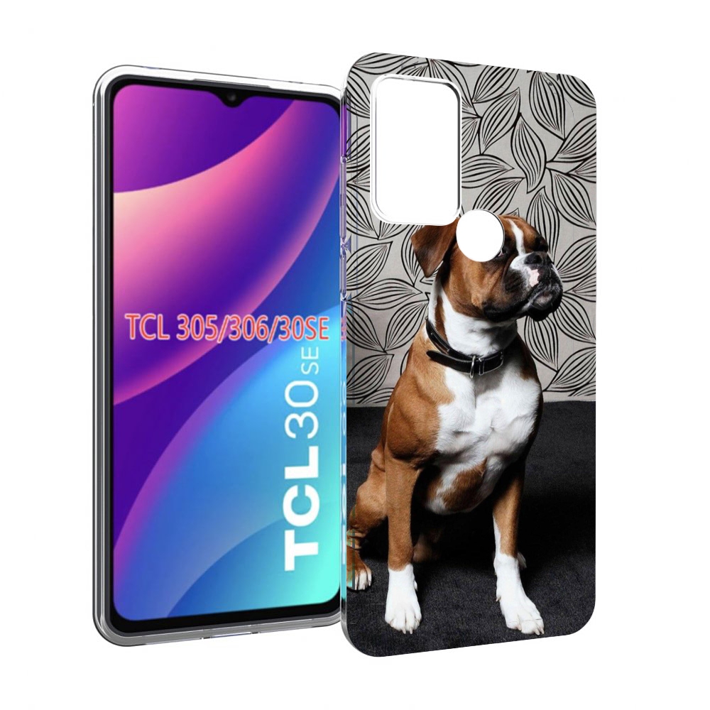 

Чехол MyPads боксер собака для TCL 30SE/305/306/30E, Tocco