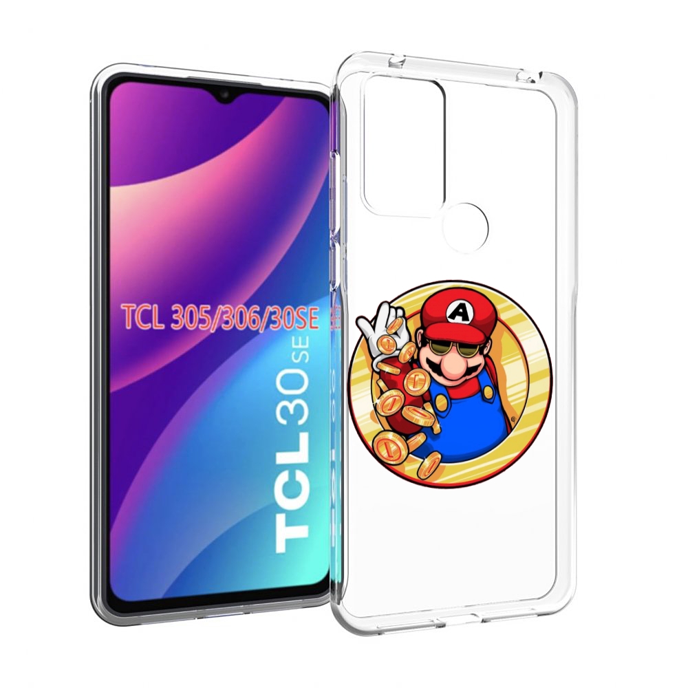 

Чехол MyPads богатый марио для TCL 30SE/305/306/30E, Tocco