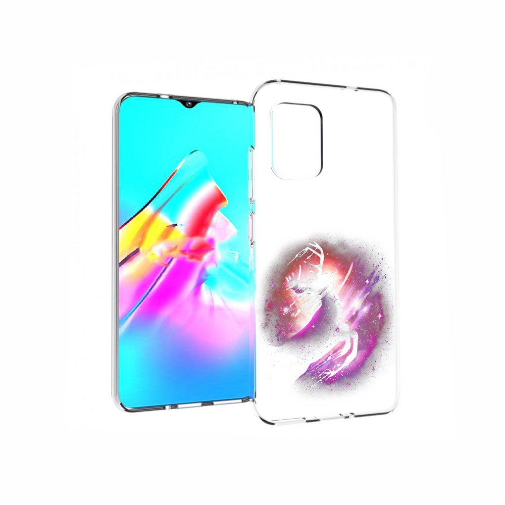 

Чехол MyPads Tocco для Asus Zenfone 8 звездный олень, Прозрачный, Tocco