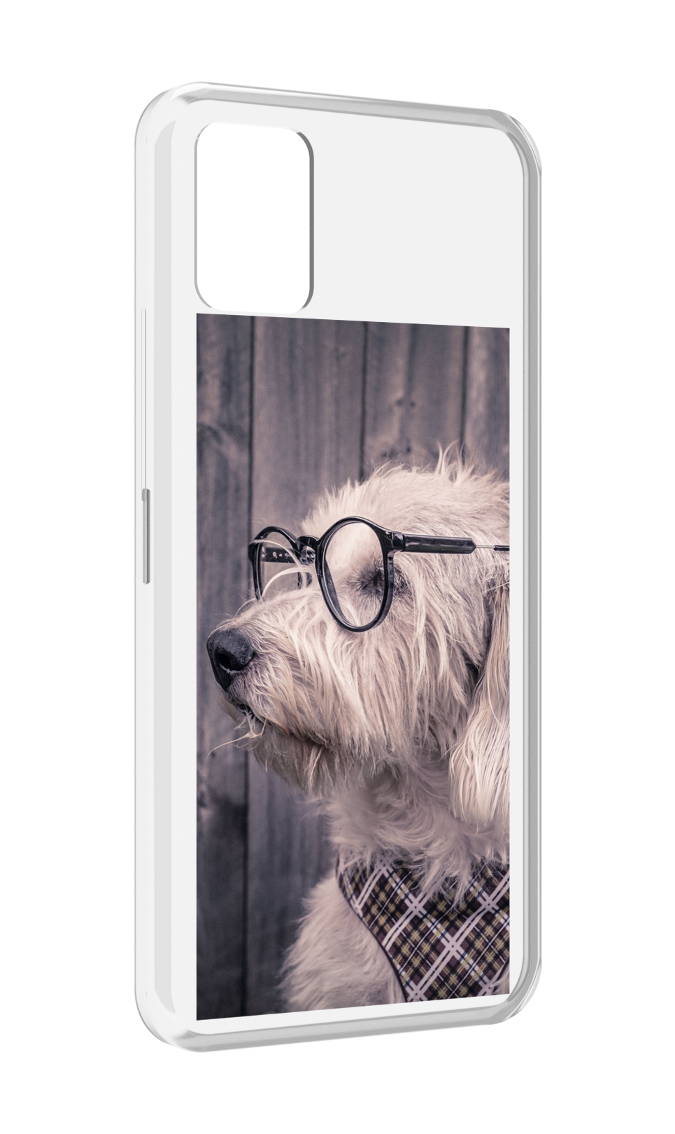 

Чехол MyPads Собака-в-очках для Umidigi Power 5, Прозрачный, Tocco