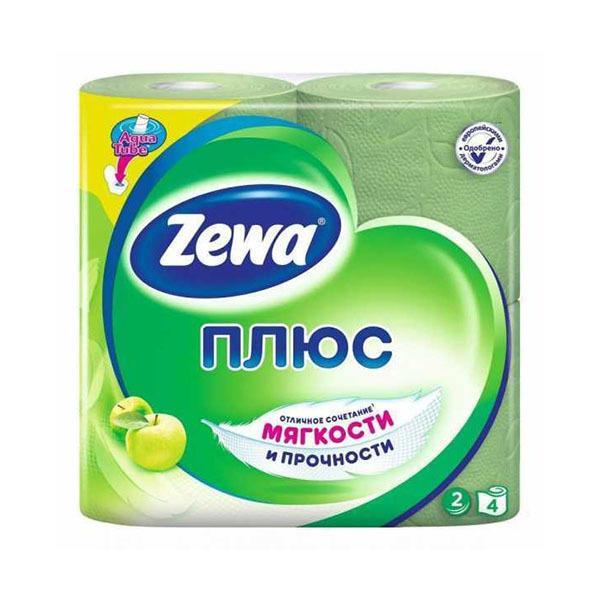 

Туалетная бумага Zewa с ароматом яблока, 2 слоя, 4 шт.