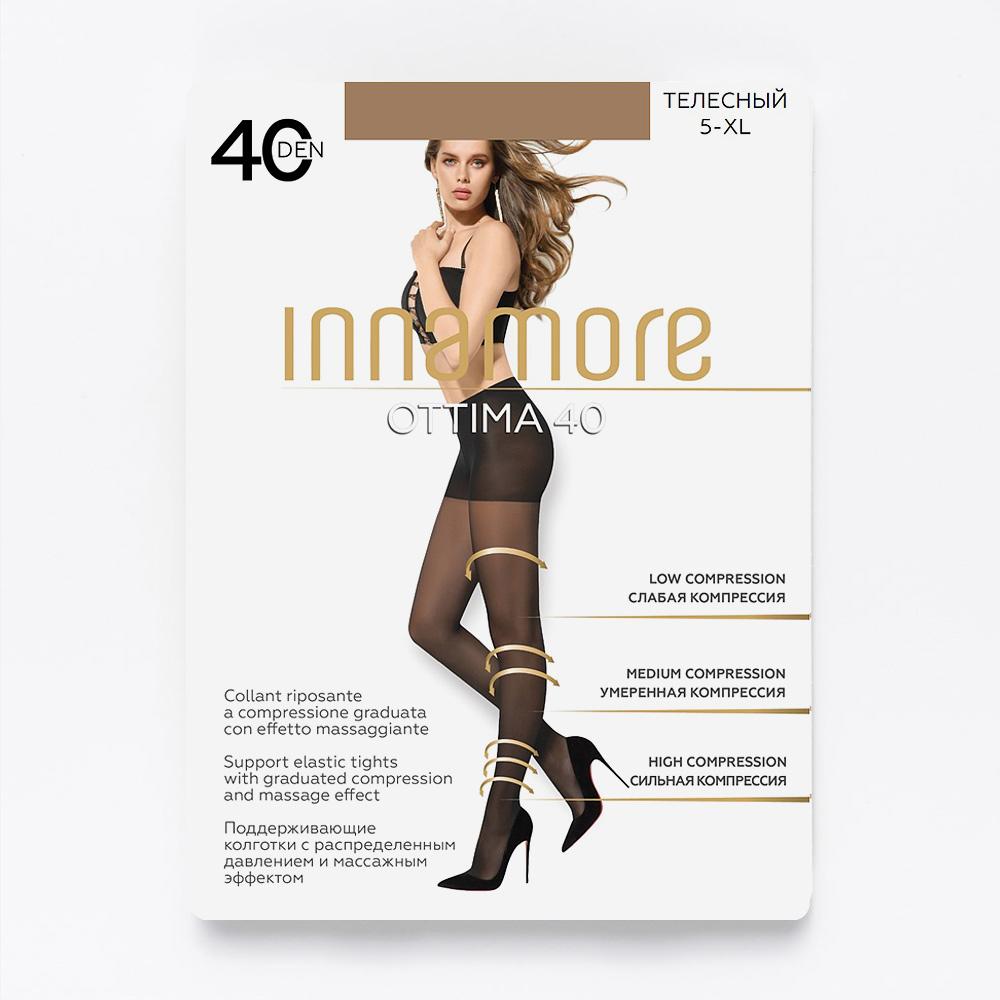 

Колготки Innamore Ottima, телесные, 40 den,  размер, Телесный