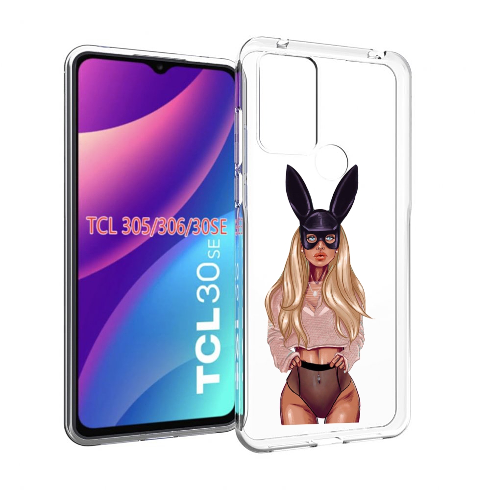 

Чехол MyPads блондинка-с-ушками женский для TCL 30SE/305/306/30E, Tocco