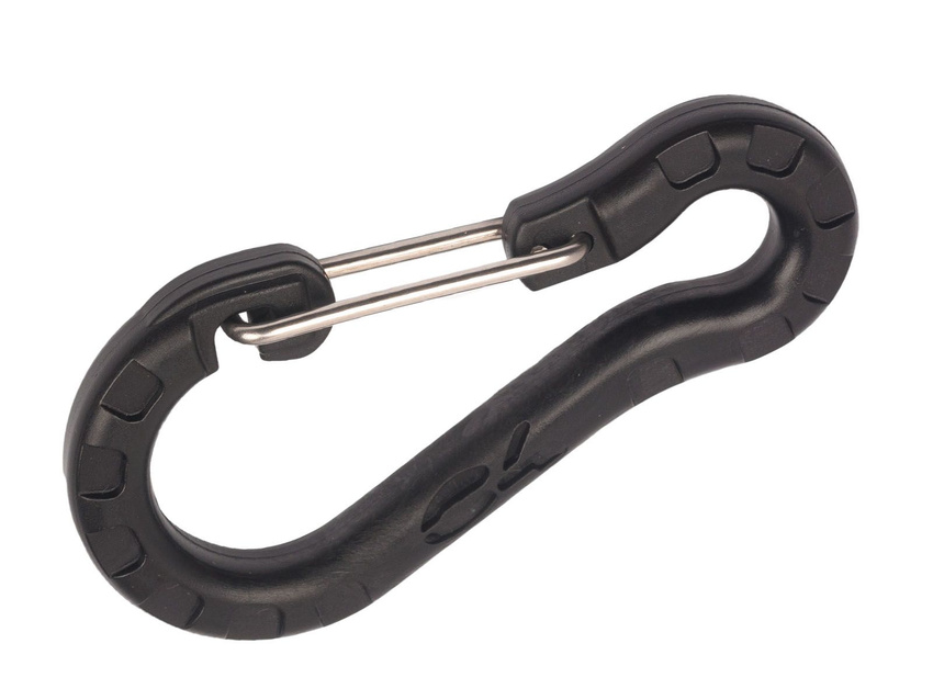 

Карабин С4 CARBON pom carabiner, Черный, Карабин