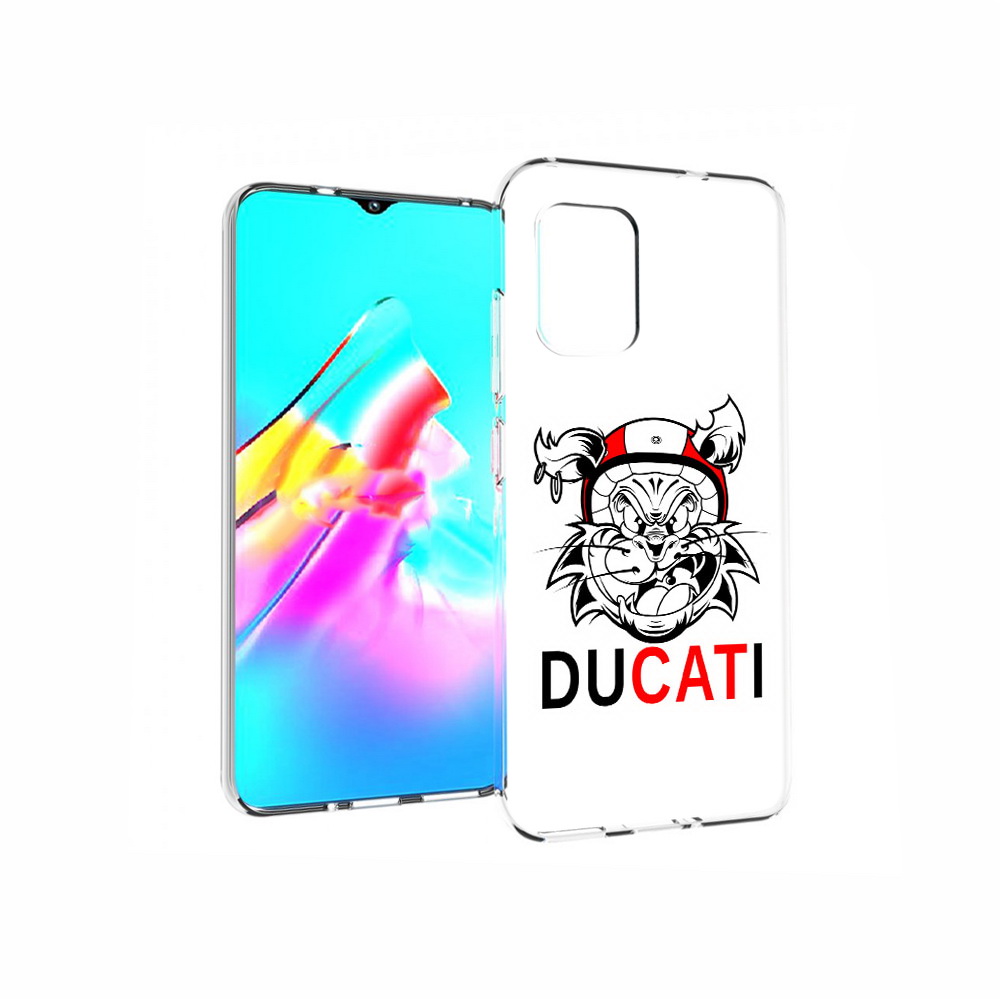 

Чехол MyPads Tocco для Asus Zenfone 8 дукати, Прозрачный, Tocco