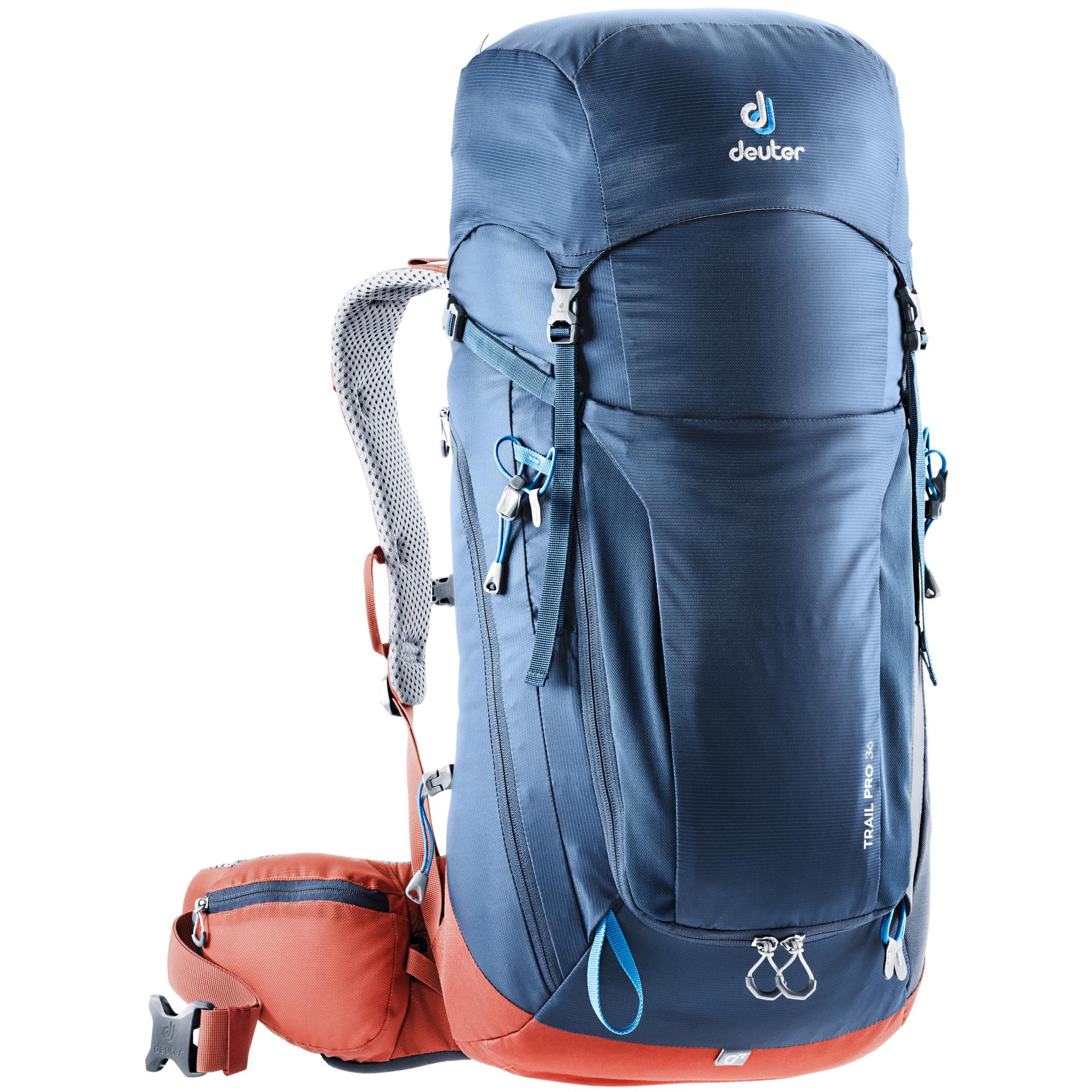 фото Рюкзак треккинговый deuter trail pro 36 л midnight/lava