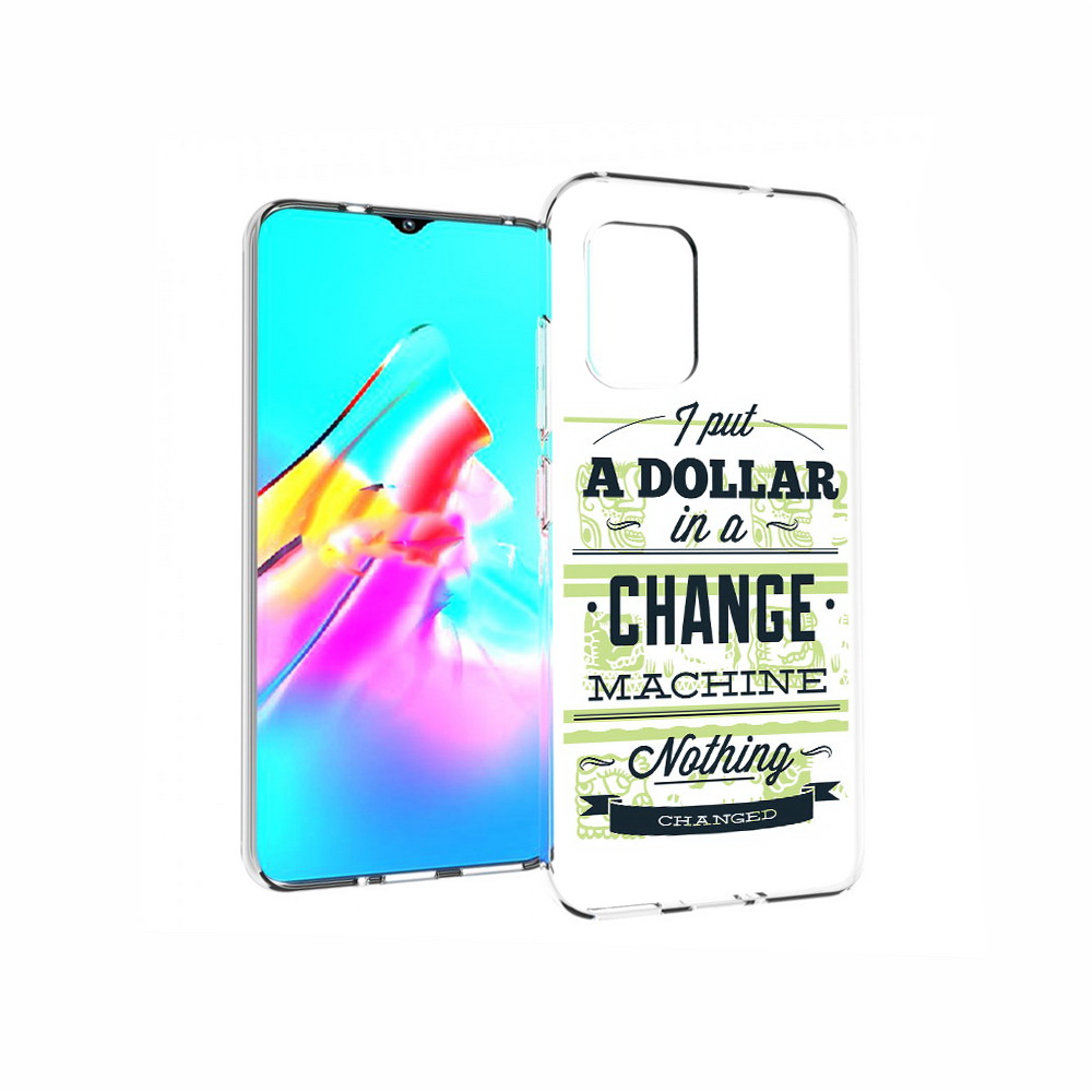 Чехол MyPads Tocco для Asus Zenfone 8 доллар надпись