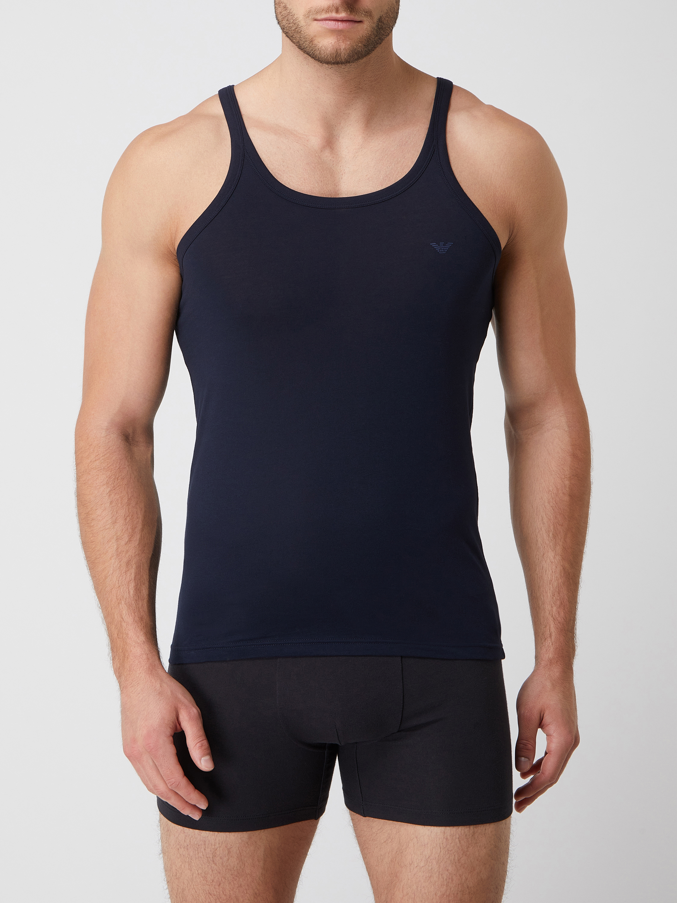 

Комплект маек мужских Emporio Armani 1389393 синих M (доставка из-за рубежа), Синий, 1389393