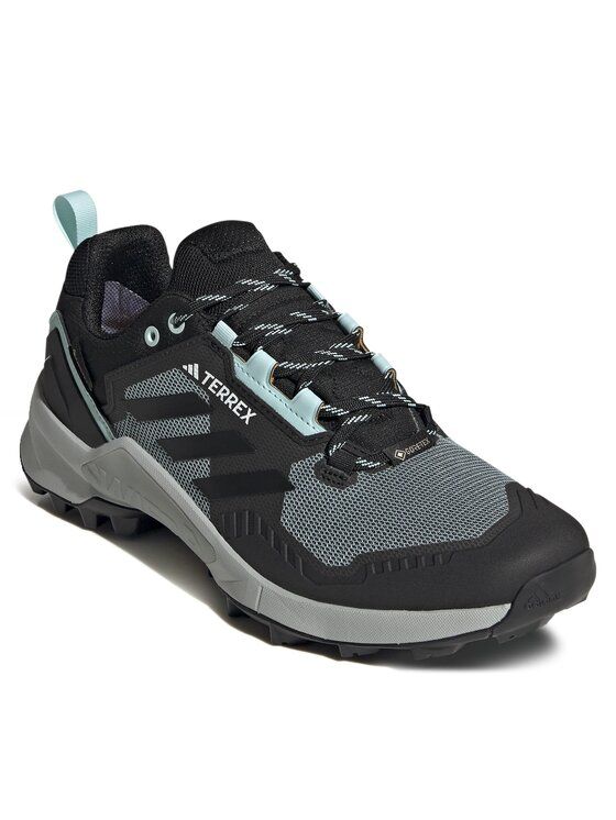

Кроссовки мужские Adidas Terrex Swift R3 GORE-TEX Hiking Shoes IF2407 черные 40 2/3 EU, Черный, Terrex Swift R3 GORE-TEX Hiking Shoes IF2407