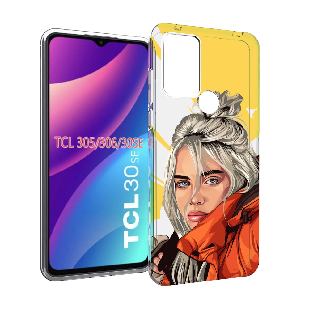 

Чехол MyPads билли-айлиш-в-куртке для TCL 30SE/305/306/30E, Tocco