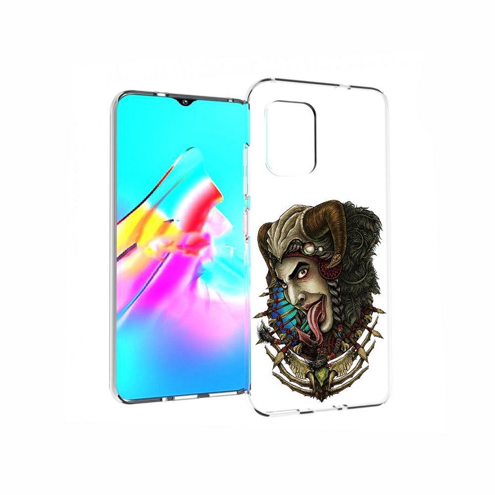 Чехол MyPads Tocco для Asus Zenfone 8 длинный язык