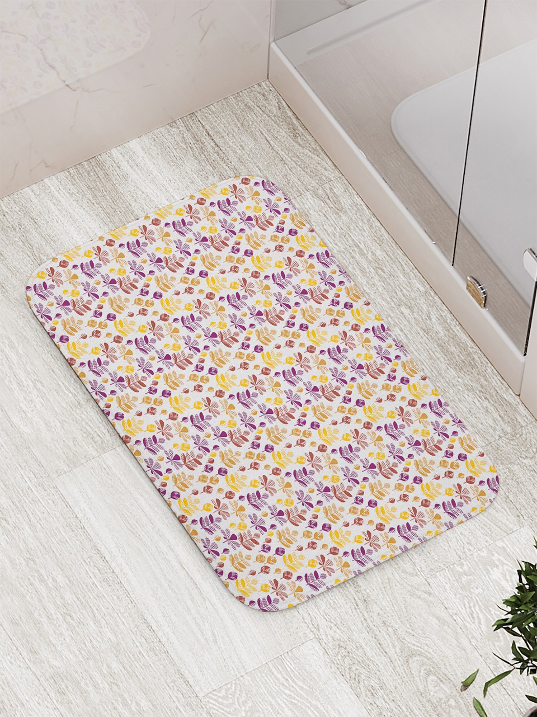 

Коврик противоскользящий для ванной, сауны, бассейна, 77х52 см bath_68297 JoyArty