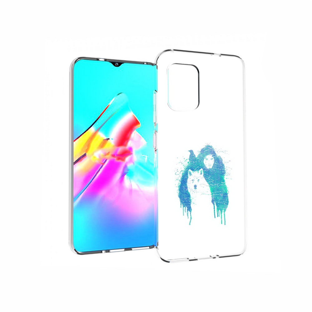 

Чехол MyPads Tocco для Asus Zenfone 8 джон сноу, Прозрачный, Tocco