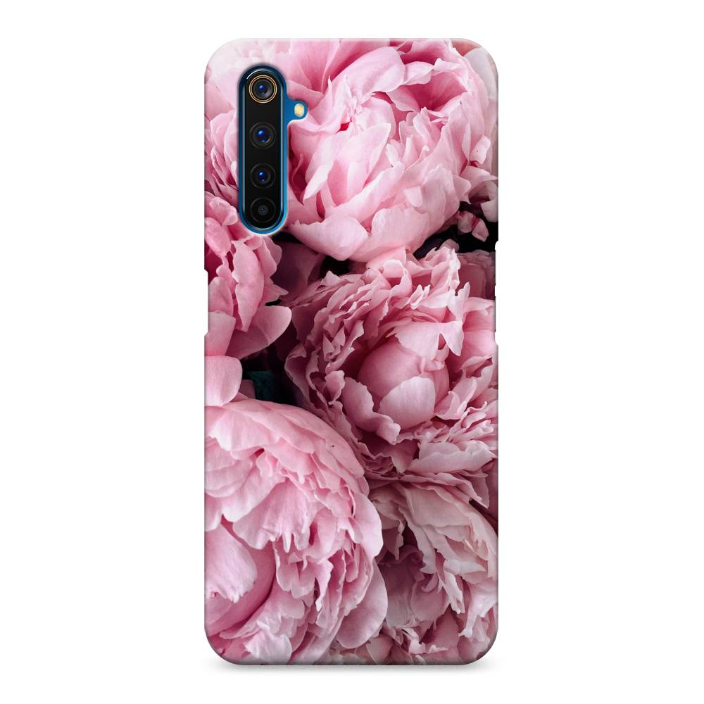 

Пластиковый чехол "Нежные пионы" на Realme 6 Pro, 252820-6