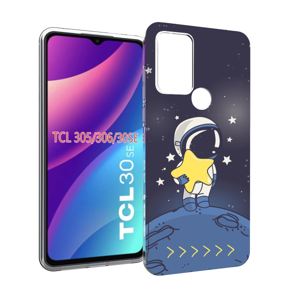 

Чехол MyPads астронавт с звездочкой для TCL 30SE/305/306/30E, Tocco