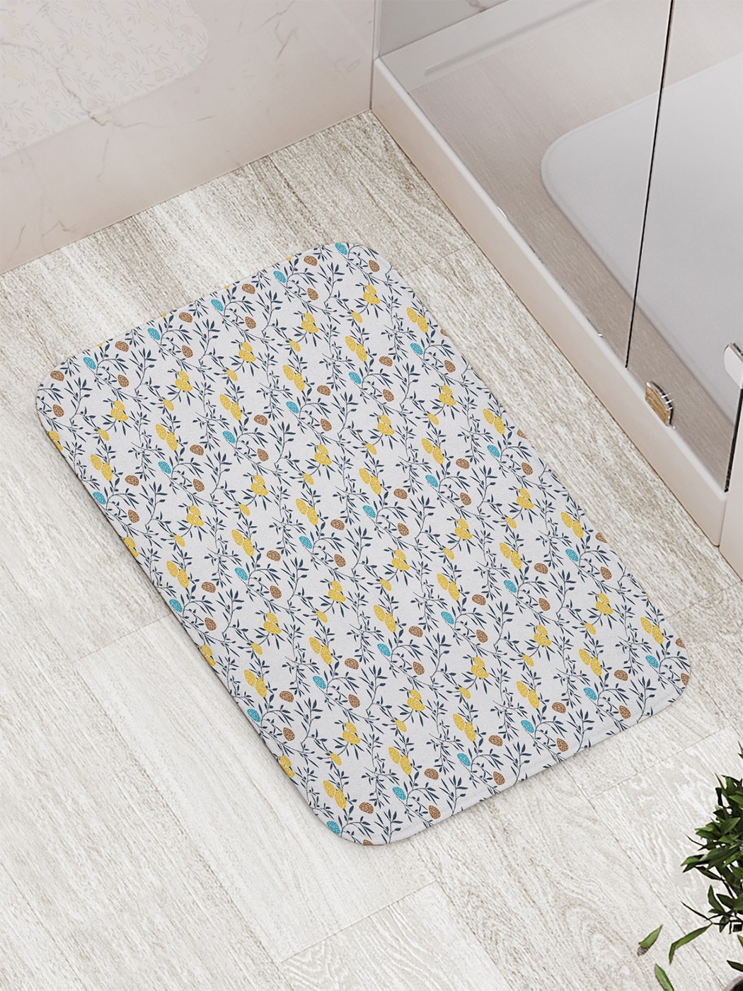 

Коврик противоскользящий для ванной, сауны, бассейна, 77х52 см bath_68256 JoyArty