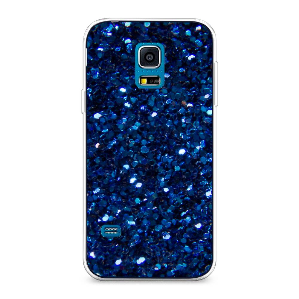 

Чехол Awog "Синие блестки рисунок" для Samsung Galaxy S5 mini