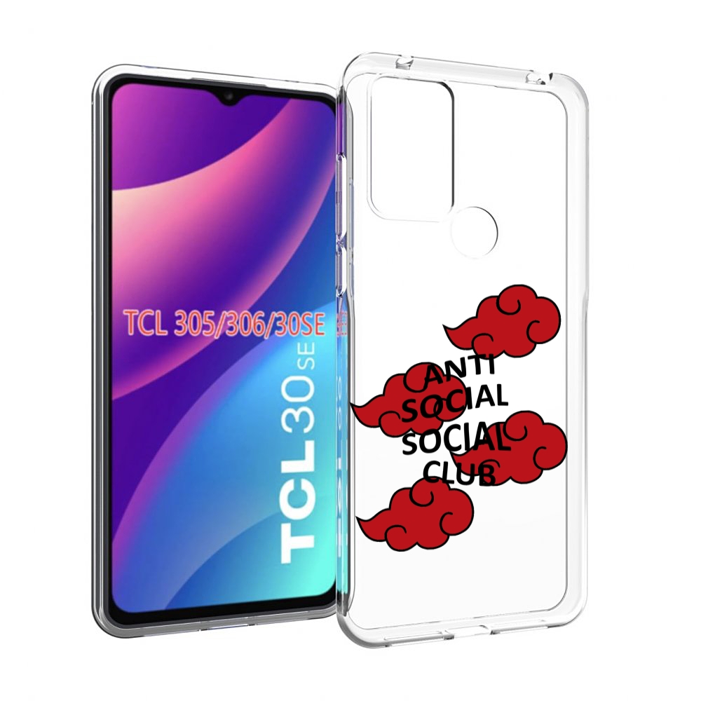 

Чехол MyPads анти-социал-социал-клаб для TCL 30SE/305/306/30E, Tocco