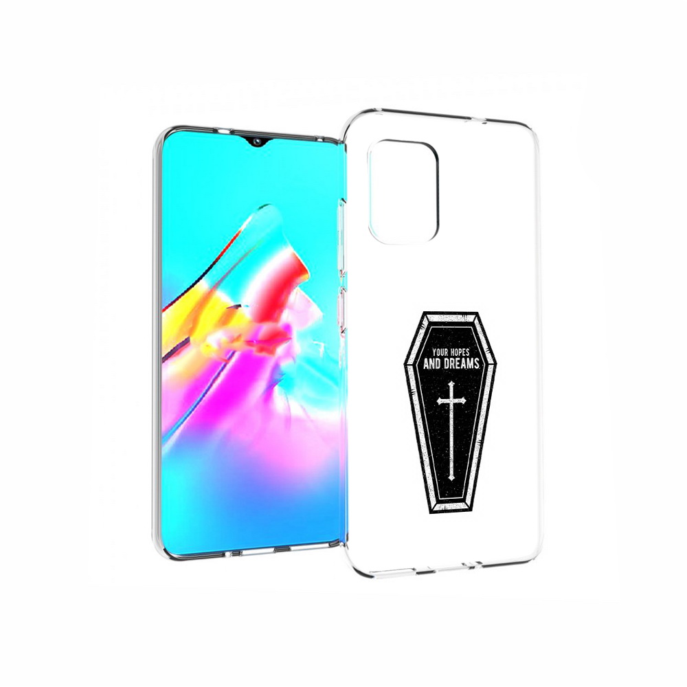 

Чехол MyPads Tocco для Asus Zenfone 8 гроб с мечтами, Прозрачный, Tocco