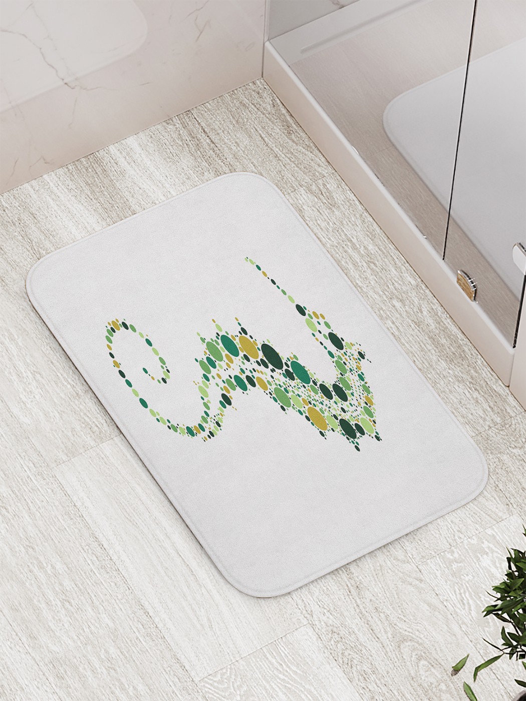 

Коврик противоскользящий для ванной, сауны, бассейна, 77х52 см bath_68223 JoyArty