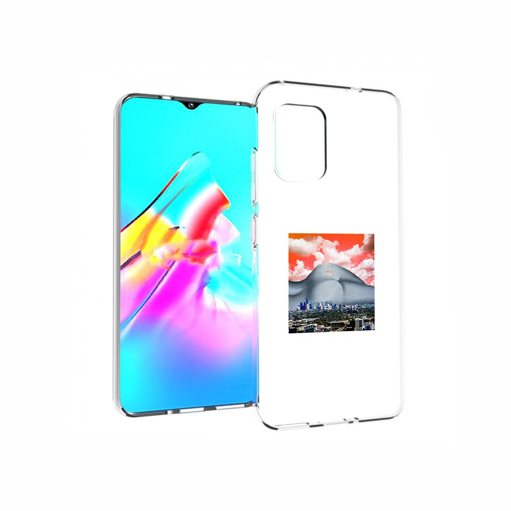 

Чехол MyPads Tocco для Asus Zenfone 8 город с девушкой на фоне, Прозрачный, Tocco