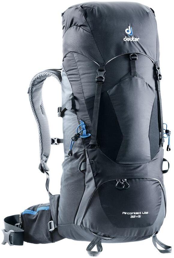 фото Рюкзак треккинговый deuter aircontact lite 37 л black/graphite