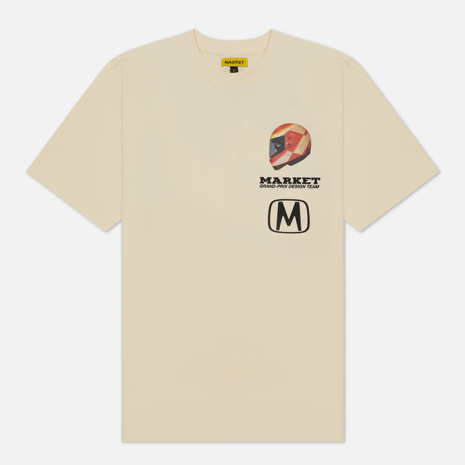 

Футболка мужская MARKET Grand Prix бежевая 2XL, Grand Prix