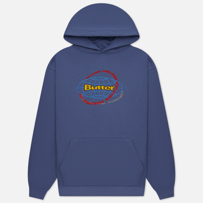 

Худи мужское Butter Goods Geo Hoodie синее S, Geo Hoodie