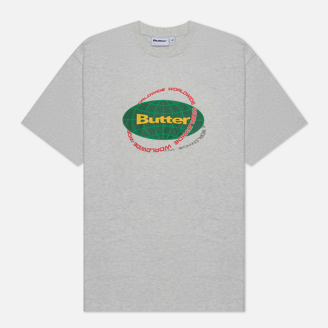 

Футболка мужская Butter Goods Geo серая S, Geo