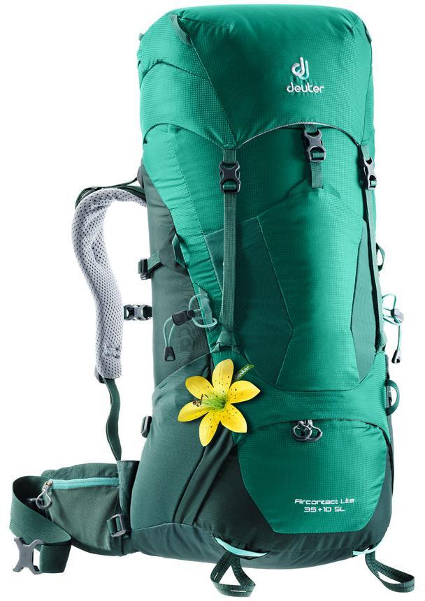 фото Рюкзак треккинговый deuter aircontact lite sl 35-45 л alpinegreen/forest