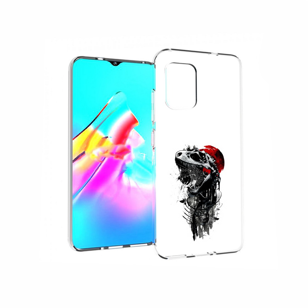 

Чехол MyPads Tocco для Asus Zenfone 8 вымерший динозавр, Прозрачный, Tocco