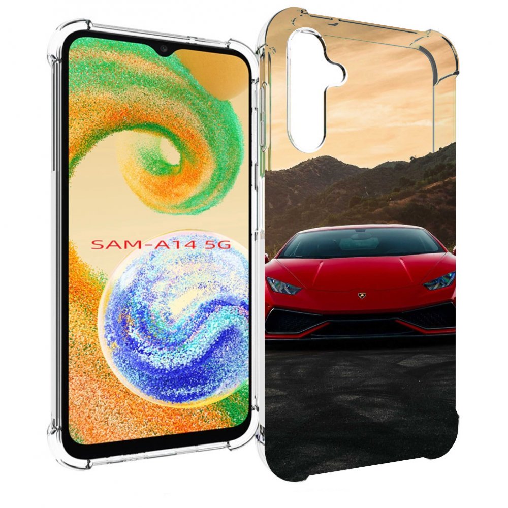 

Чехол Mypads Lamborghini 1 Мужской Для Samsung Galaxy A14 5G, Прозрачный, Tocco