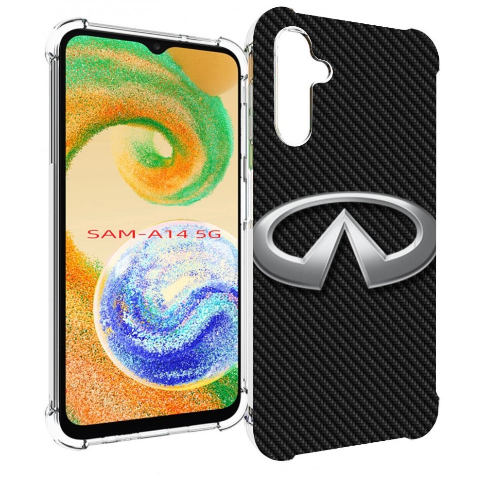 

Чехол Mypads Infiniti 2 Мужской Для Samsung Galaxy A14 5G, Прозрачный, Tocco