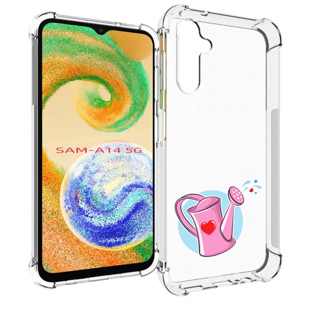 

Чехол MyPads Лейка любви 14 февраля для Samsung Galaxy A14 5G, Прозрачный, Tocco