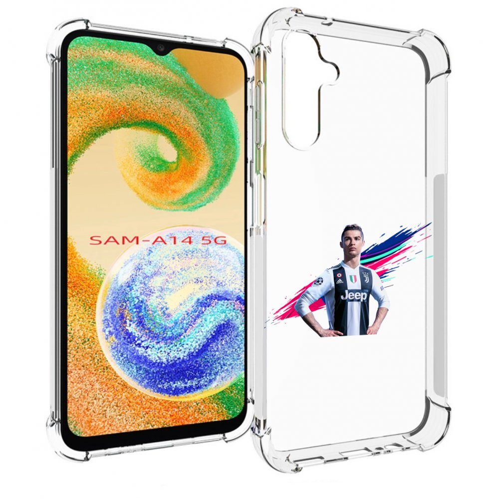 

Чехол MyPads fifa-Криштиану-Роналду мужской для Samsung Galaxy A14 5G, Прозрачный, Tocco