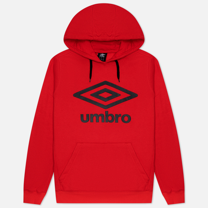 

Худи мужское Umbro FW Large Logo Hoodie красное S, FW Large Logo Hoodie