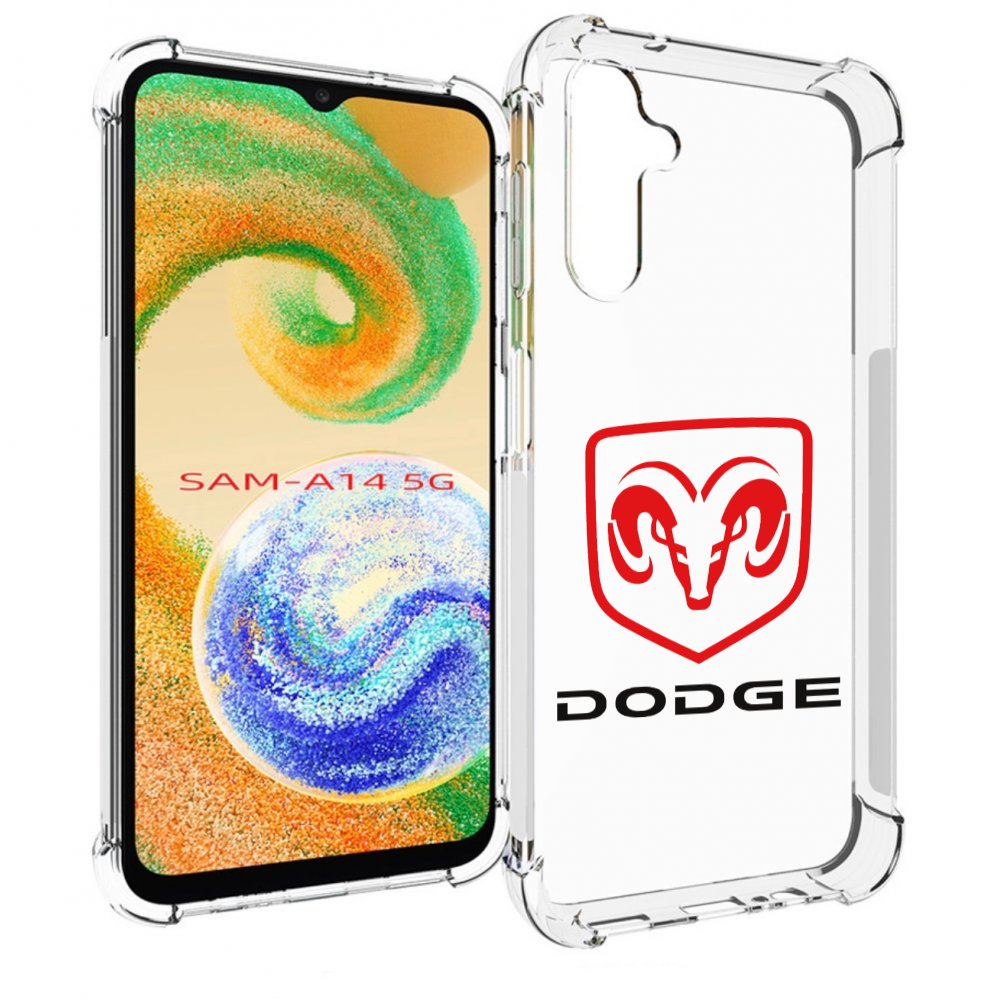 

Чехол Mypads Dodge-2 Мужской Для Samsung Galaxy A14 5G, Прозрачный, Tocco