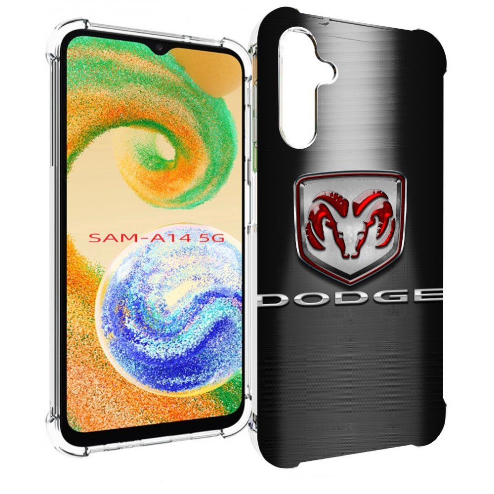 

Чехол Mypads Dodge 1 Мужской Для Samsung Galaxy A14 5G, Прозрачный, Tocco