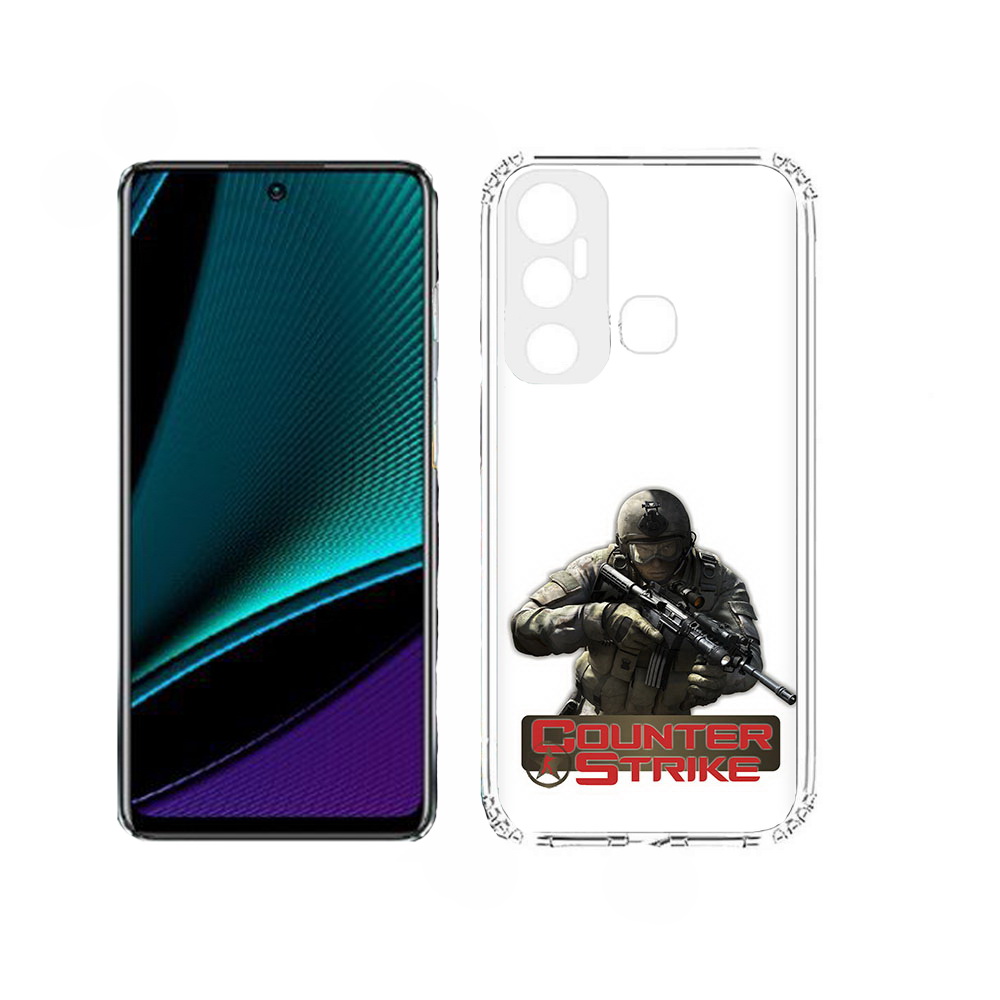 

Чехол MyPads Контра для Infinix Hot 11, Прозрачный, Tocco