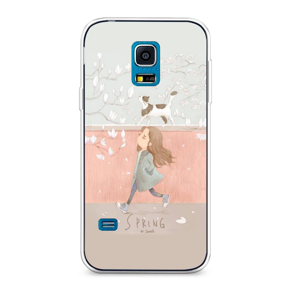 

Чехол Awog "Девочка-весна" для Samsung Galaxy S5 mini, 24250-7