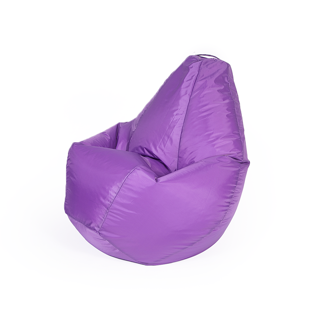 фото Кресло мешок wowpuff груша оксфорд большое 135 см, фиолетовый