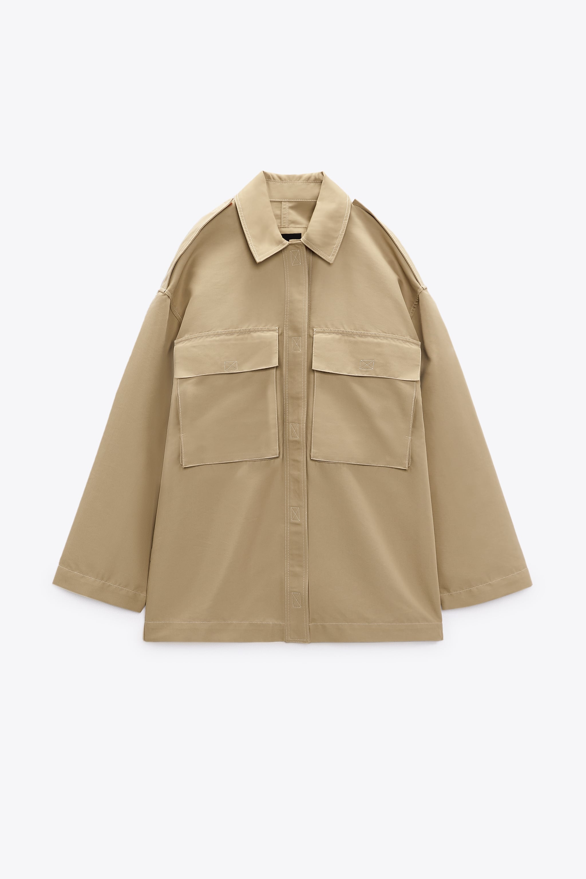 

Жакет женский ZARA 04391784 бежевый XS/S (доставка из-за рубежа), 04391784