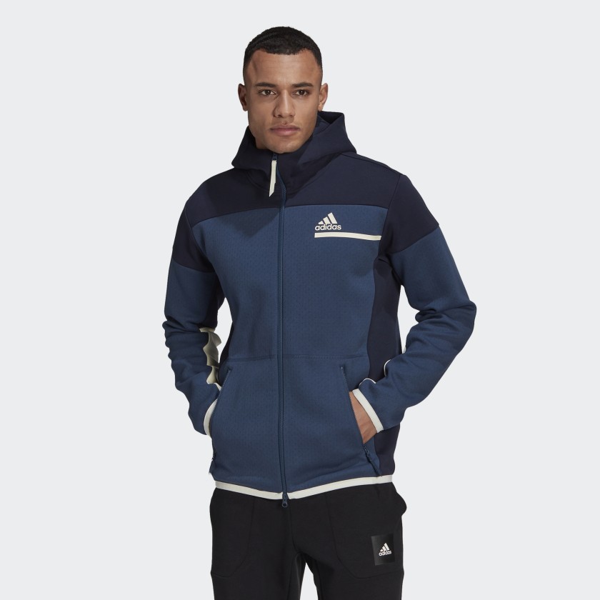 

Толстовка мужская Adidas GM6531 синяя L, GM6531