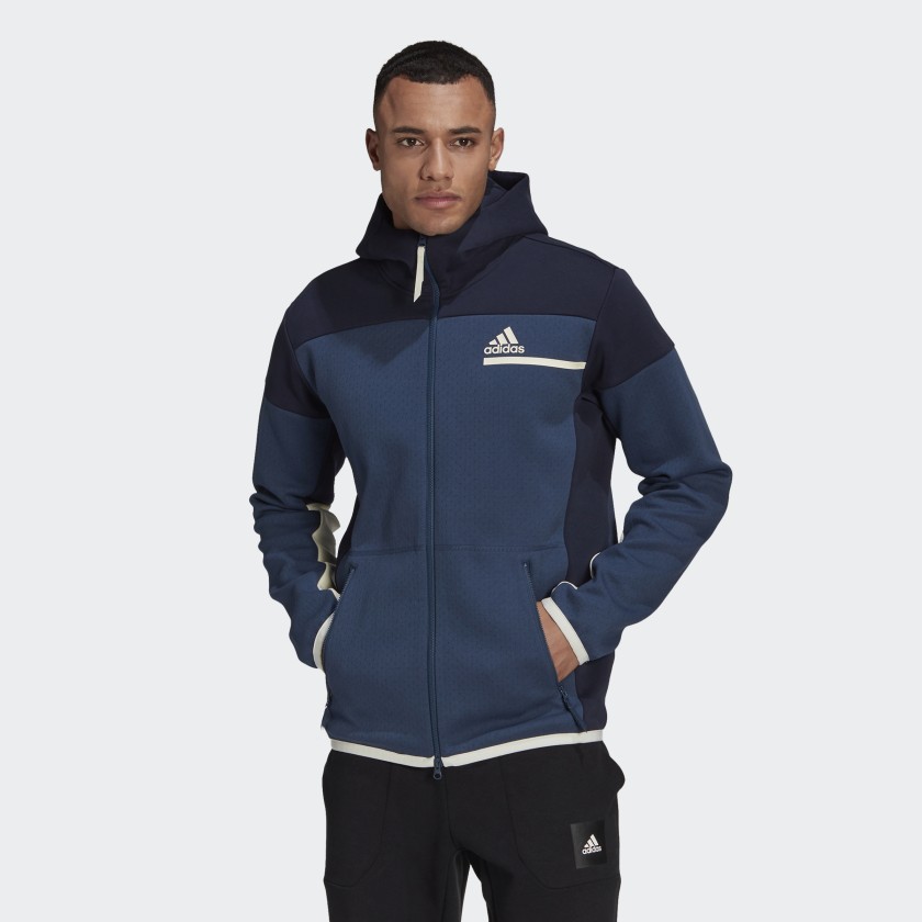 

Толстовка мужская Adidas GM6531 синяя 2XL, GM6531