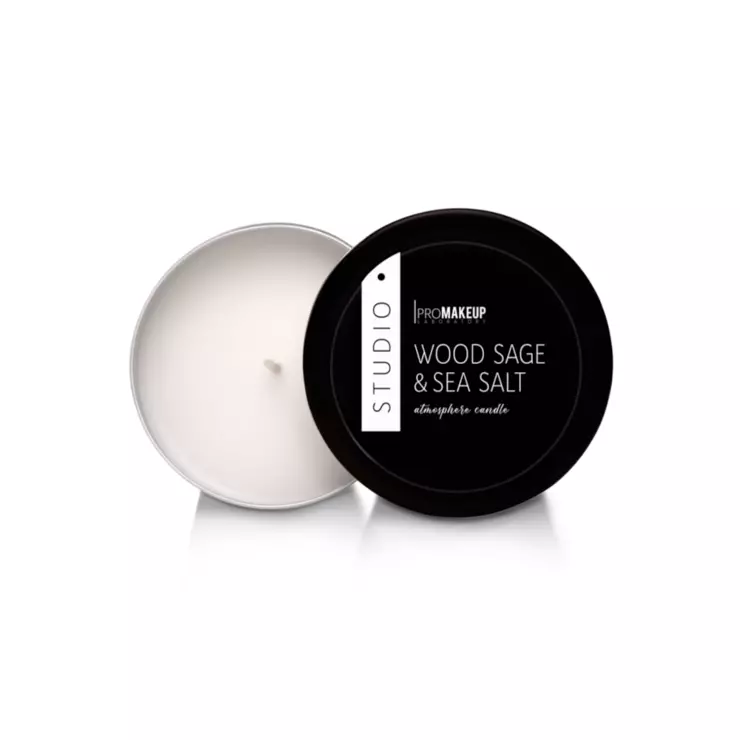 

Свеча PROMAKEUP laboratory Wood sage&sea salt 70 г
