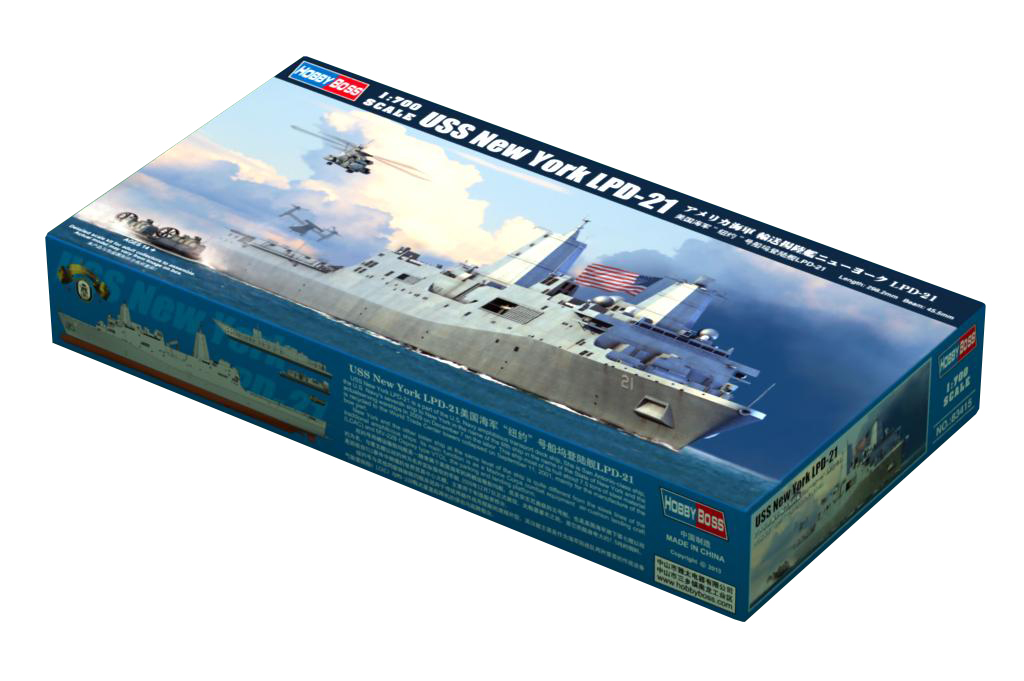 

Сборная модель HobbyBoss 1/700 Американский корабль-док LPD-21 83415