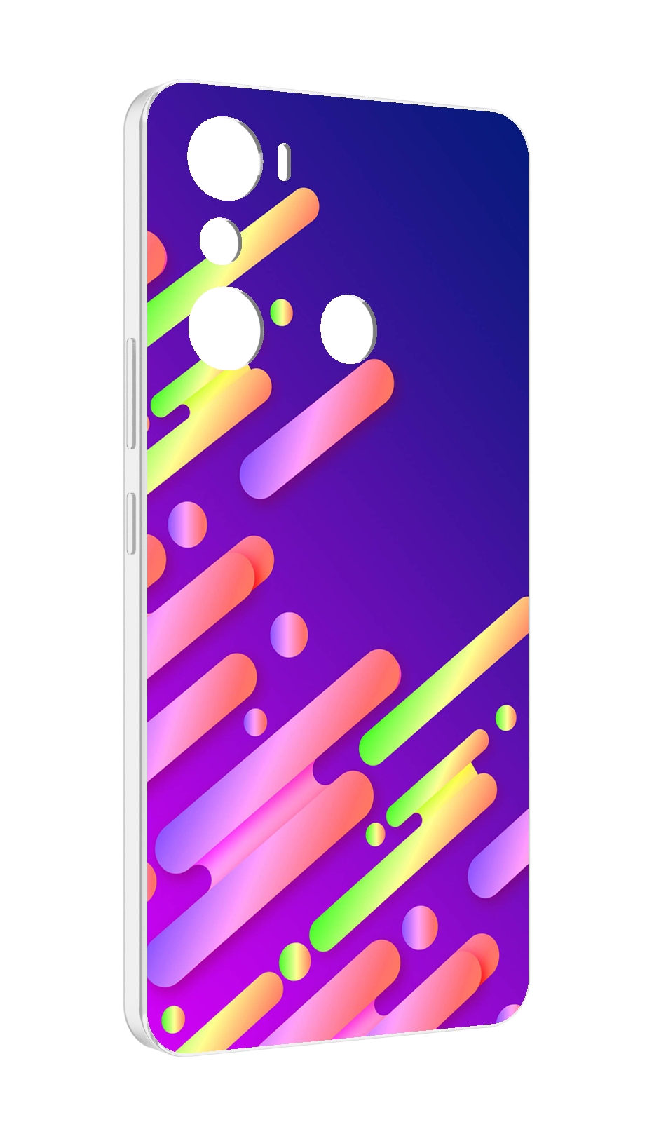 

Чехол MyPads неоновый-фон для Infinix Hot 20i, Прозрачный, Tocco