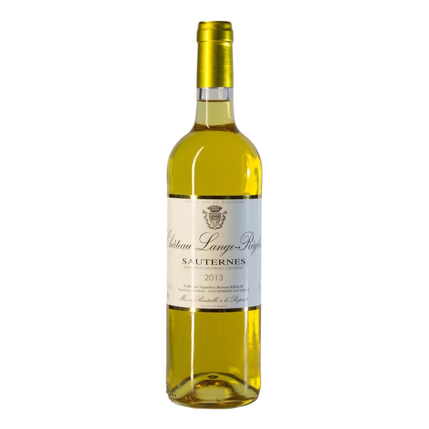 

Вино Chateau Lange-Reglat Sauternes белое сухое 14% 0,75 л