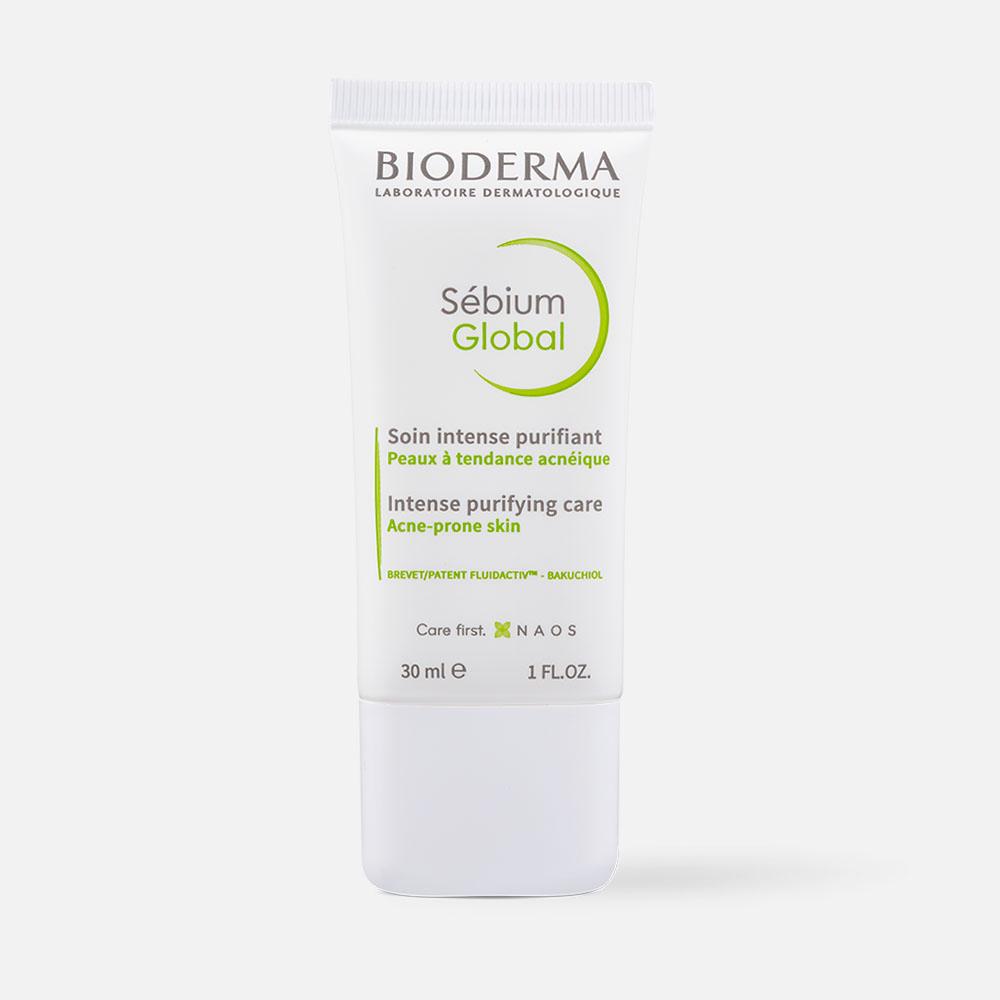 Крем для лица BIODERMA Sebium Global для жирной и проблемной кожи склонной к акне 30 мл